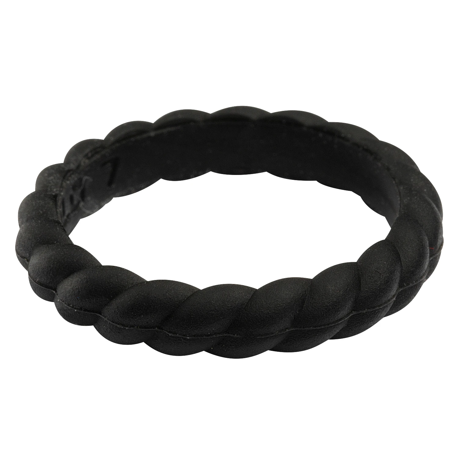 Qalo Women's Stackable Silicon Ring Set 2 Qalo Women's Stackable Silicon Ring Set - Image 2