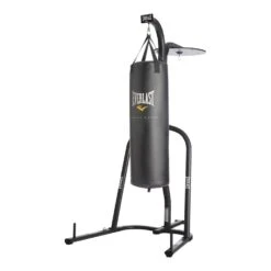 Everlast Dual-Station Heavy Bag And Speed Bag Stand
