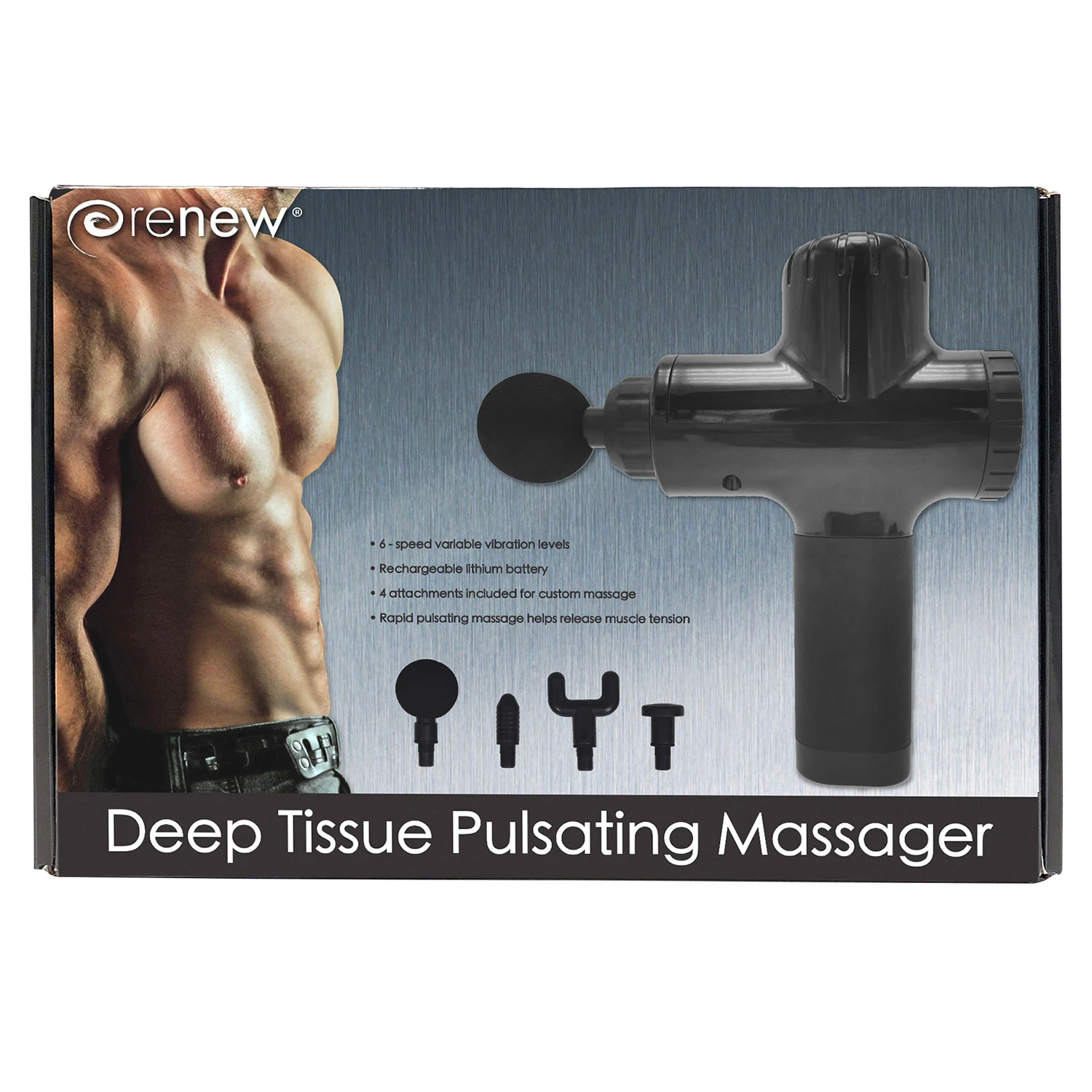 Renew Deep Tissue Percussion Massager 4 Renew Deep Tissue Percussion Massager - Image 4