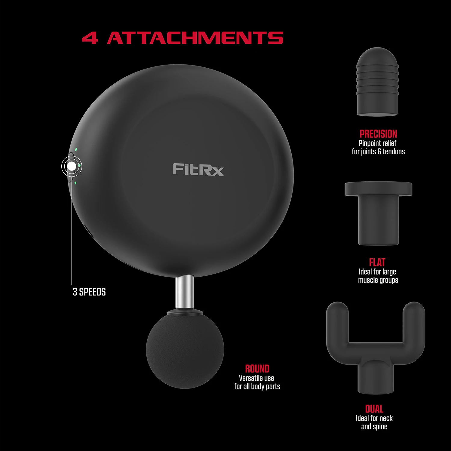 FitRx On-The-Go Mini Massager 2 FitRx On-The-Go Mini Massager - Image 2